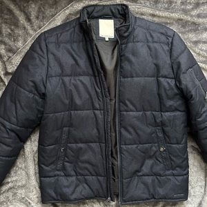 Men’s Calvin Klein Blue Puffy Jacket XL